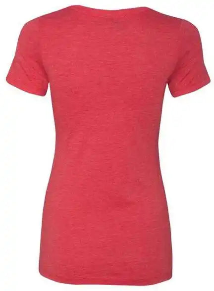Next Level 6710 Womens Triblend Short Sleeve Crew Vintage Red