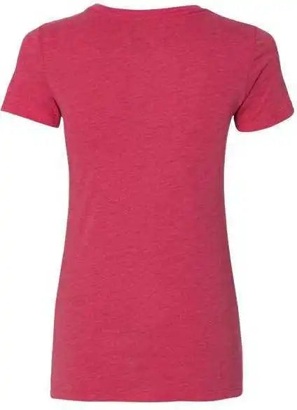 Next Level 6710 Womens Triblend T-shirt - Vintage Shocking Pink