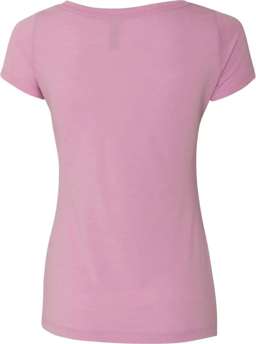 Next Level 6730 Women’s Tri-blend Scoop Neck T-shirt - Vintage Lilac - Ladies 2xl