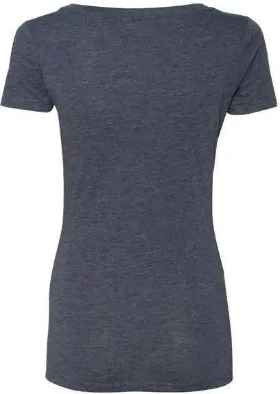 Next Level 6730 Women’s Tri-blend Scoop Neck T-shirt - Vintage Navy
