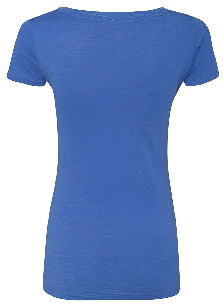 Next Level 6730 Women’s Tri-blend Scoop Neck T-shirt - Vintage Royal