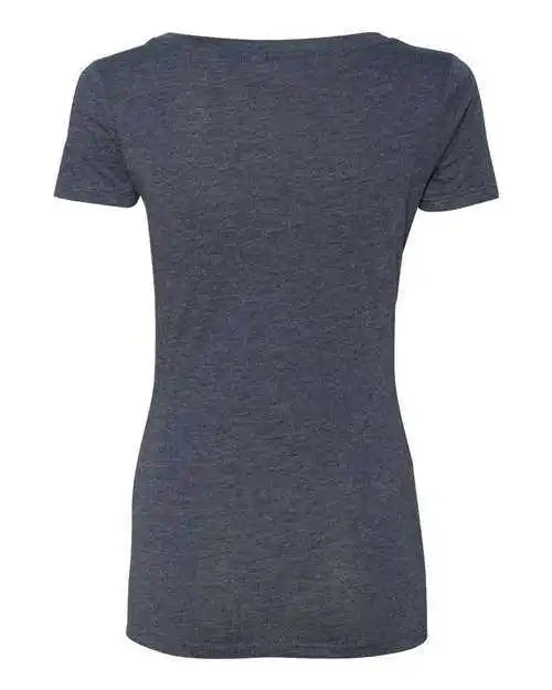 Next Level 6730 Womens Triblend Short Sleeve Scoop Vintage Navy