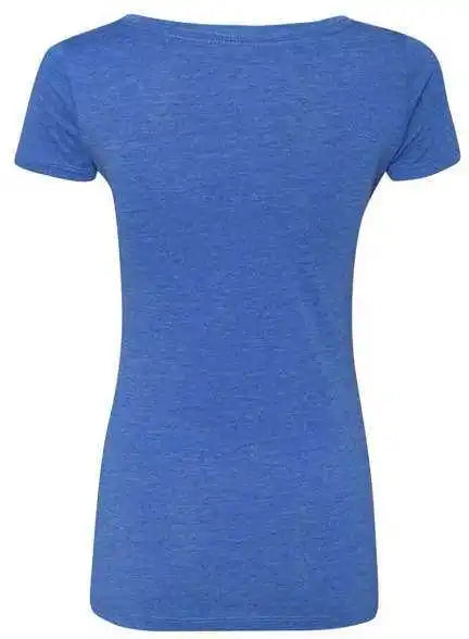 Next Level 6730 Womens Triblend Short Sleeve Scoop - Vintage Royal