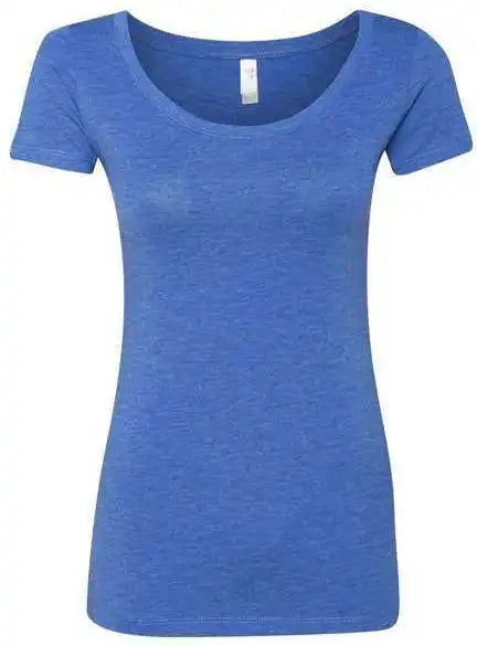 Next Level 6730 Womens Triblend Short Sleeve Scoop - Vintage Royal