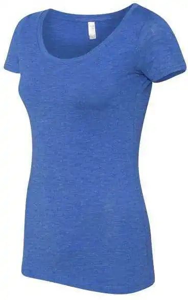 Next Level 6730 Womens Triblend Short Sleeve Scoop - Vintage Royal