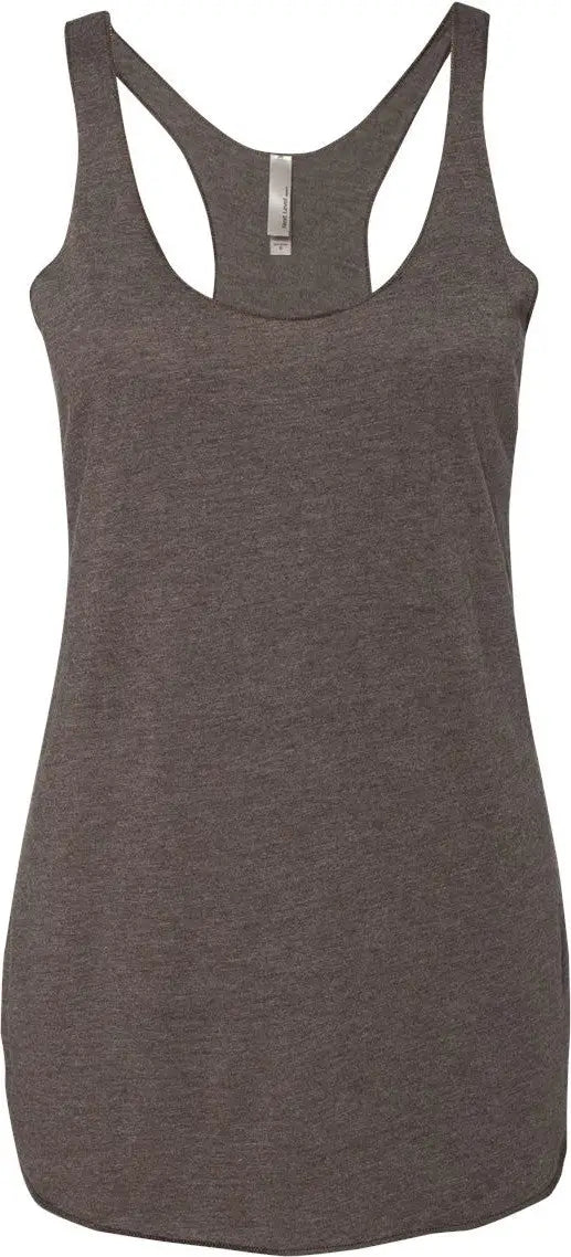 Next Level 6733 Women’s Tr-blend Racerback Tank - Macchiato