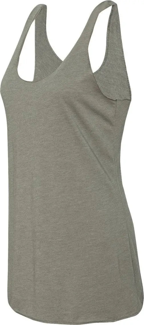 Next Level 6733 Women’s Tr-blend Racerback Tank - Venetian Grey - Dark Gray / Ladies Xs
