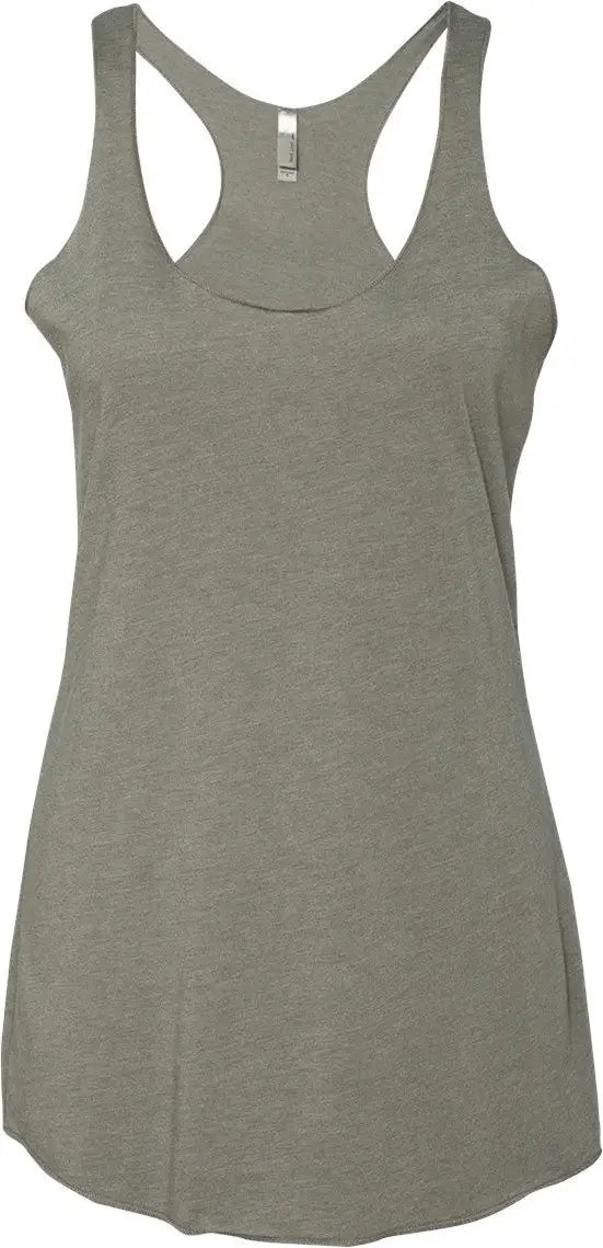 Next Level 6733 Women’s Tr-blend Racerback Tank - Venetian Grey