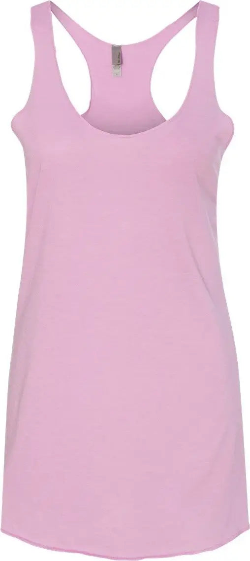 Next Level 6733 Women’s Tr-blend Racerback Tank - Vintage Lilac