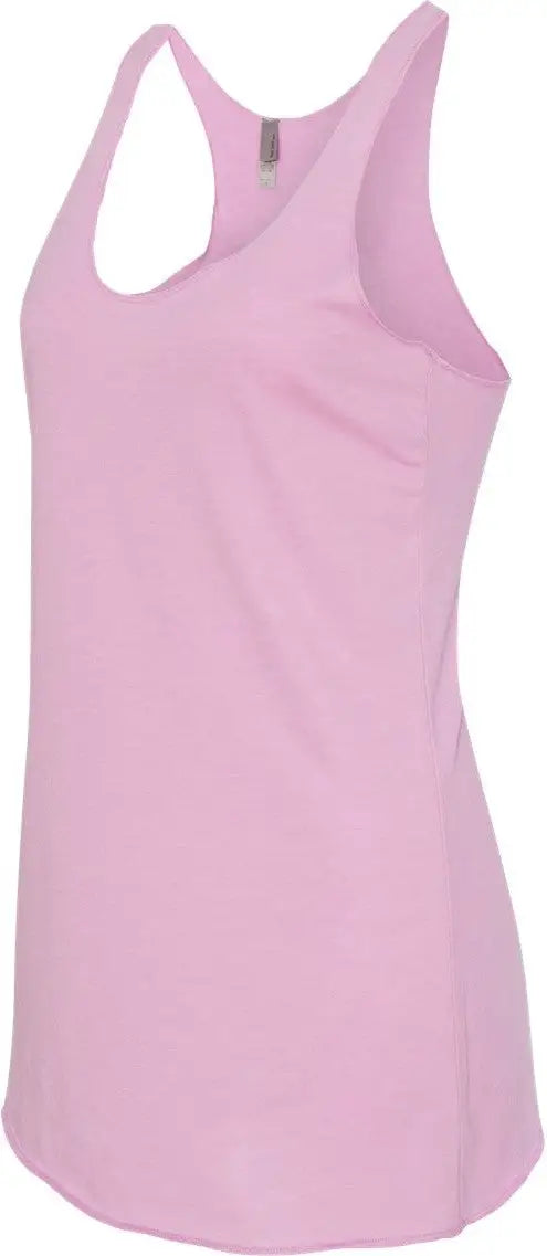 Next Level 6733 Women’s Tr-blend Racerback Tank - Vintage Lilac - Pink / Ladies Xs