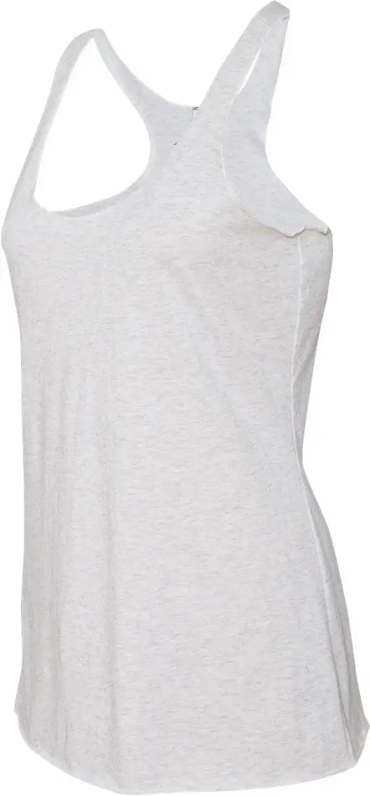 Next Level 6733 Women’s Tri-blend Racerback Tank - Heather White - Ladies Xs