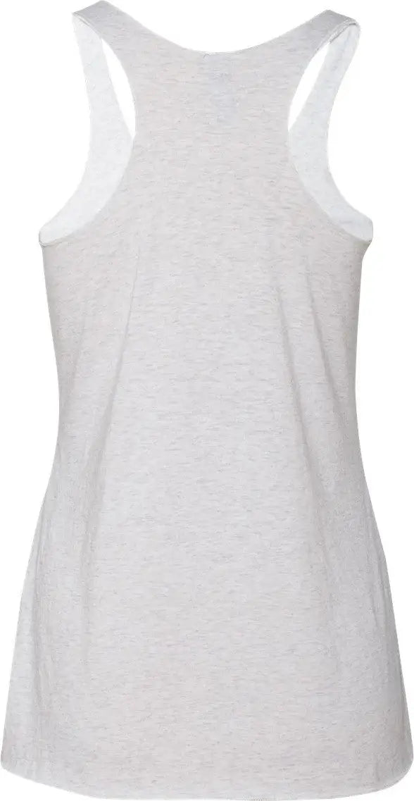 Next Level 6733 Women’s Tri-blend Racerback Tank - Heather White