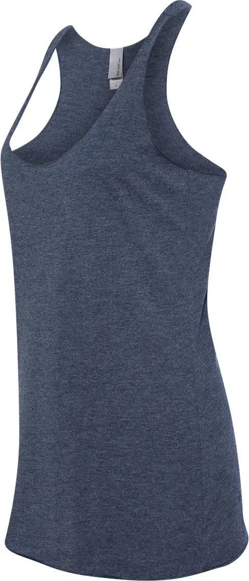 Next Level 6733 Women’s Tri-blend Racerback Tank - Vintage Navy - Ladies Xs