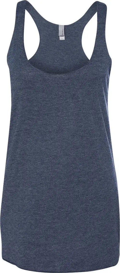 Next Level 6733 Women’s Tri-blend Racerback Tank - Vintage Navy