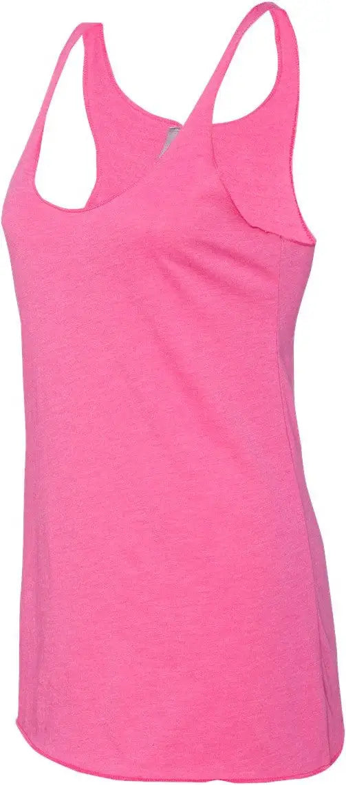 Next Level 6733 Women’s Tri-blend Racerback Tank - Vintage Pink - Ladies Xs