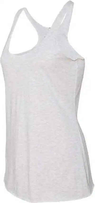 Next Level 6733 Womens Triblend Racerback Tank Heather White
