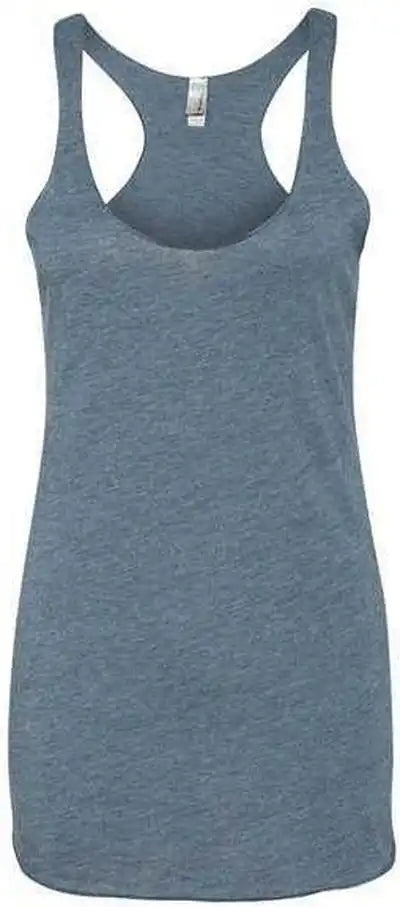 Next Level 6733 Womens Triblend Racerback Tank - Indigo
