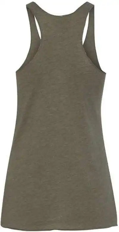 Next Level 6733 Womens Triblend Racerback Tank Military Green