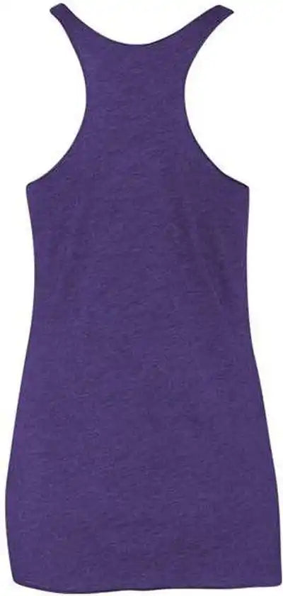 Next Level 6733 Womens Triblend Racerback Tank Purple Rush