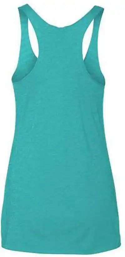 Next Level 6733 Womens Triblend Racerback Tank Tahiti Blue