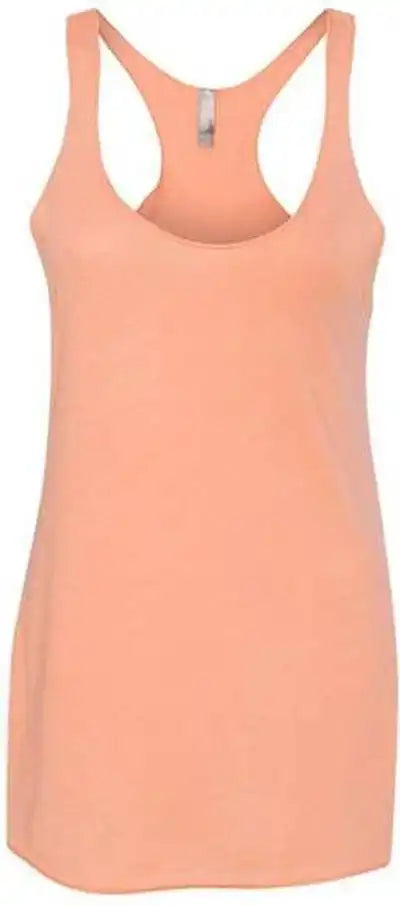 Next Level 6733 Womens Triblend Racerback Tank - Vintage Light Orange