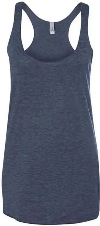 Next Level 6733 Womens Triblend Racerback Tank Vintage Navy