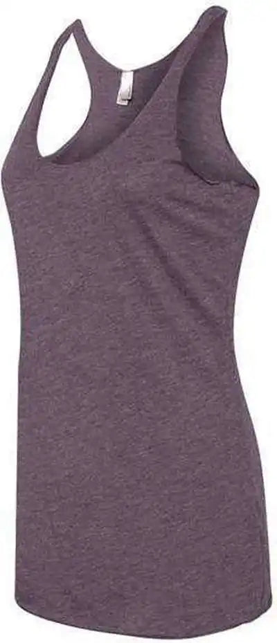 Next Level 6733 Womens Triblend Racerback Tank Vintage Purple