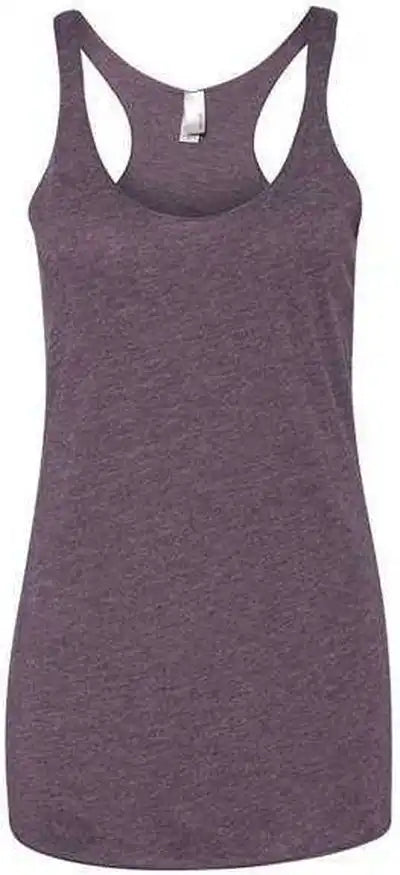 Next Level 6733 Womens Triblend Racerback Tank Vintage Purple