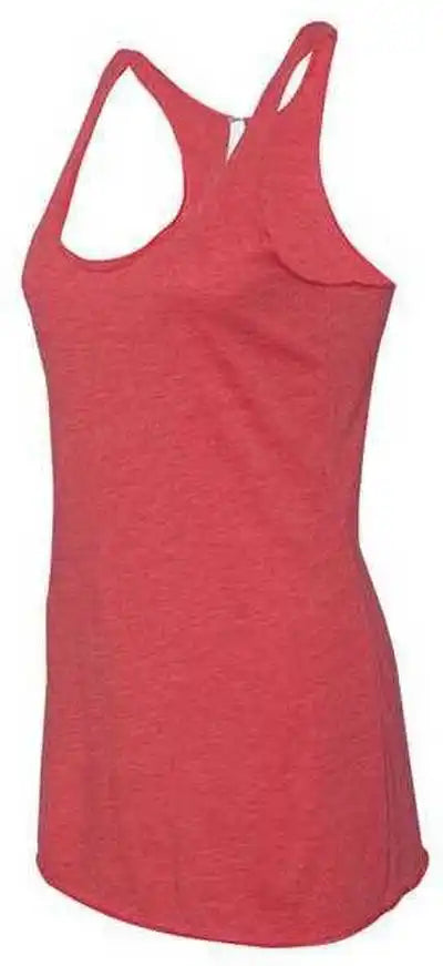Next Level 6733 Womens Triblend Racerback Tank Vintage Red