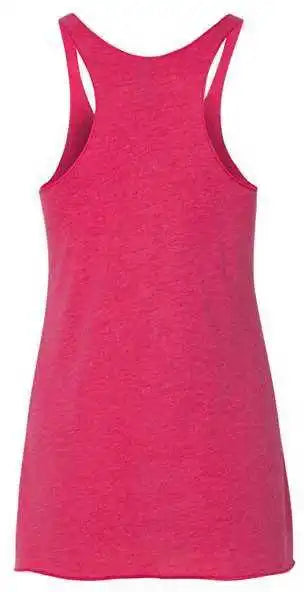 Next Level 6733 Womens Triblend Racerback Tank Vintage Shocking Pink