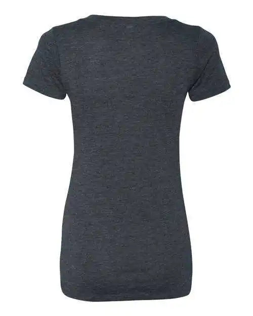 Next Level 6740 Womens Triblend Short Sleeve Deep v - Vintage Navy