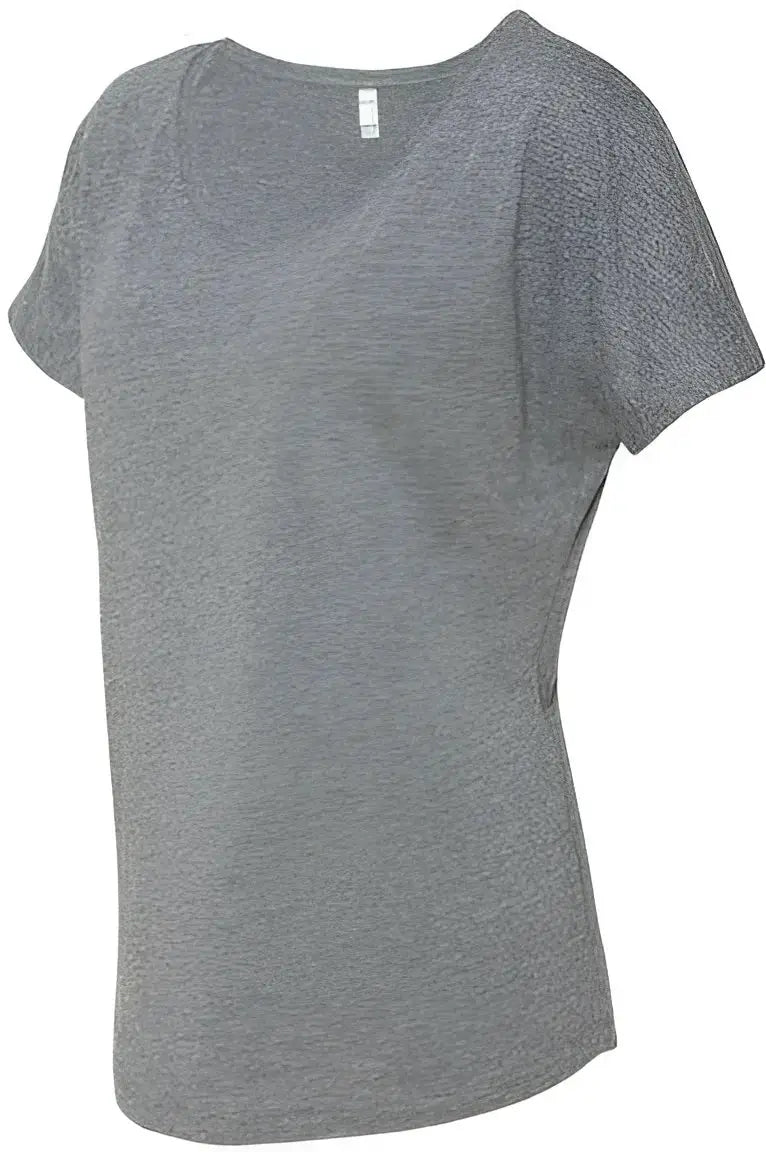 Next Level 6760 Women’s Tri-blend Dolman T-shirt - Premium Heather