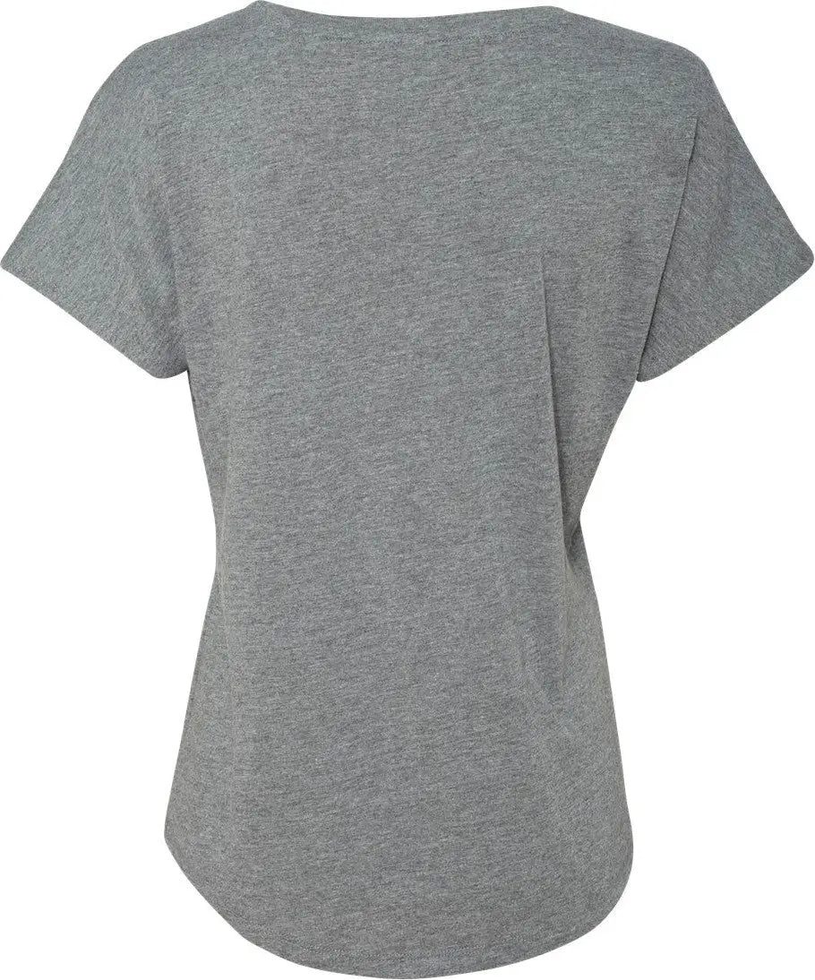 Next Level 6760 Women’s Tri-blend Dolman T-shirt - Premium Heather