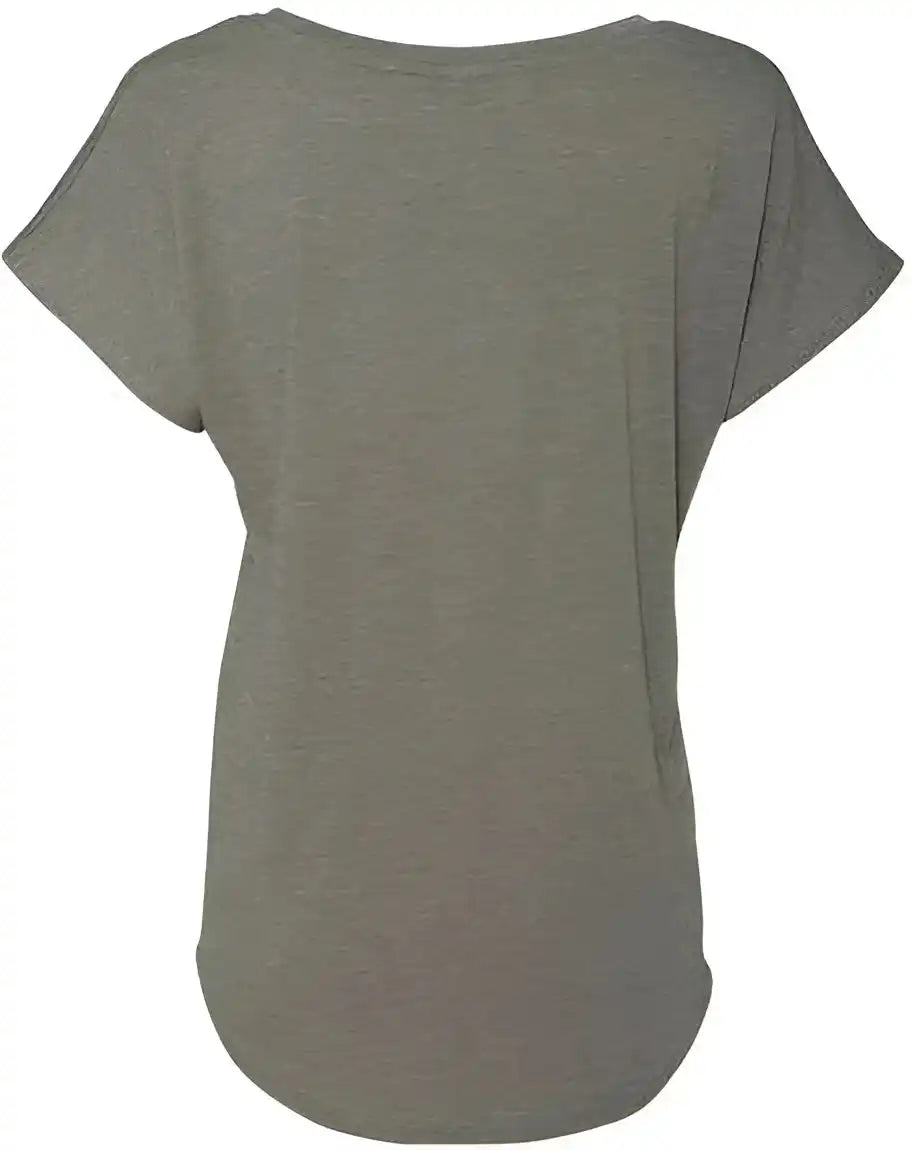 Next Level 6760 Women’s Tri-blend Dolman T-shirt - Venetian Grey