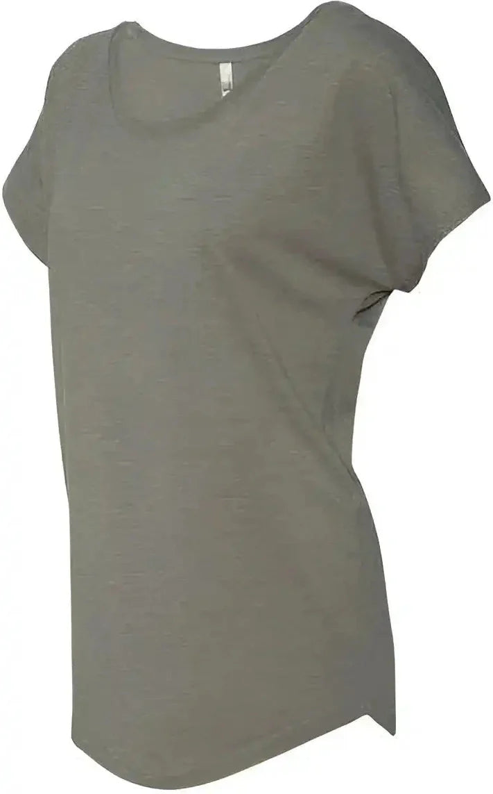Next Level 6760 Women’s Tri-blend Dolman T-shirt - Venetian Grey