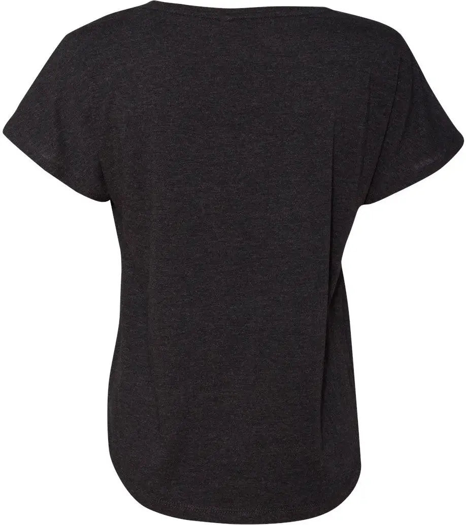 Next Level 6760 Women’s Tri-blend Dolman T-shirt - Vintage Black