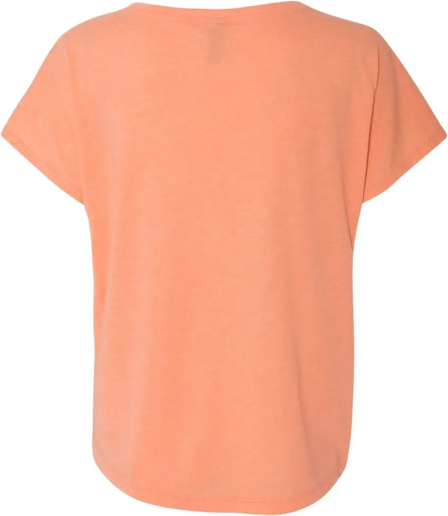 Next Level 6760 Women’s Tri-blend Dolman T-shirt - Vintage Light Orange - Ladies Xs