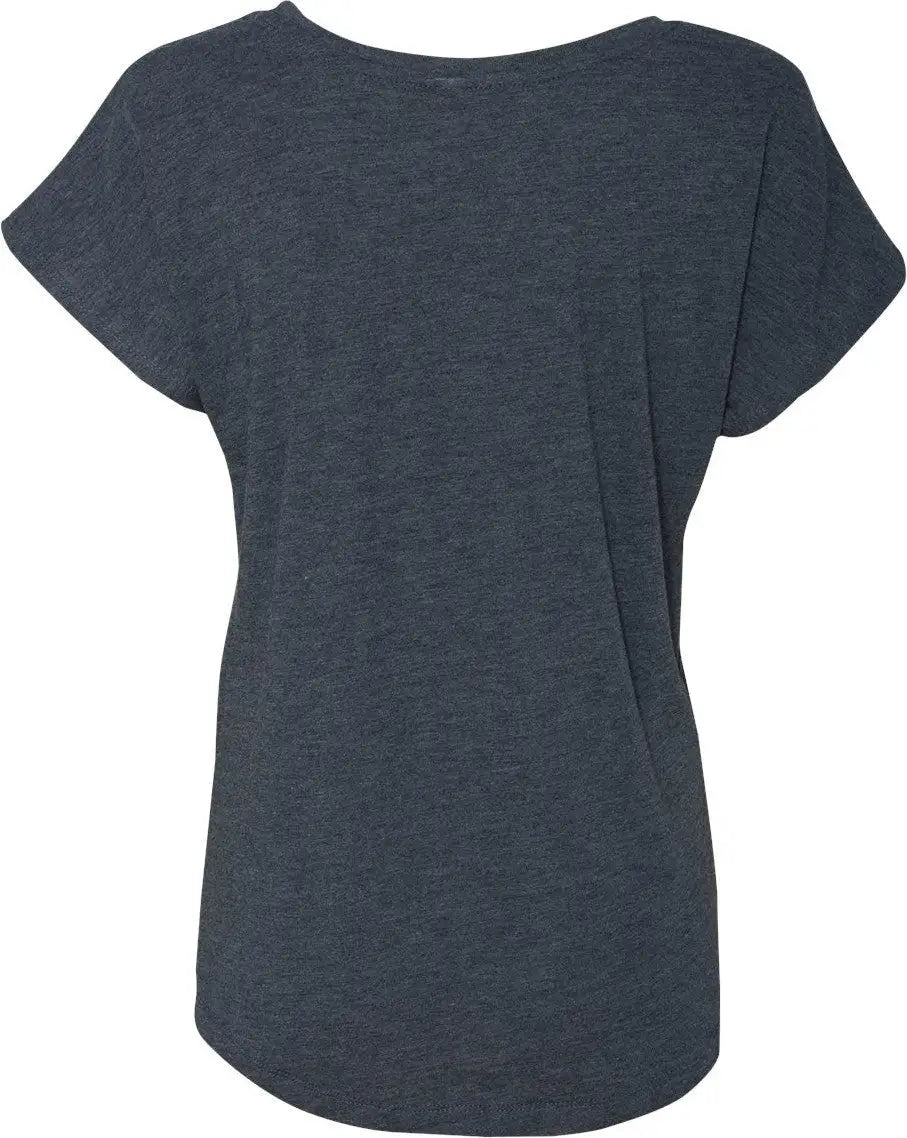 Next Level 6760 Women’s Tri-blend Dolman T-shirt - Vintage Navy