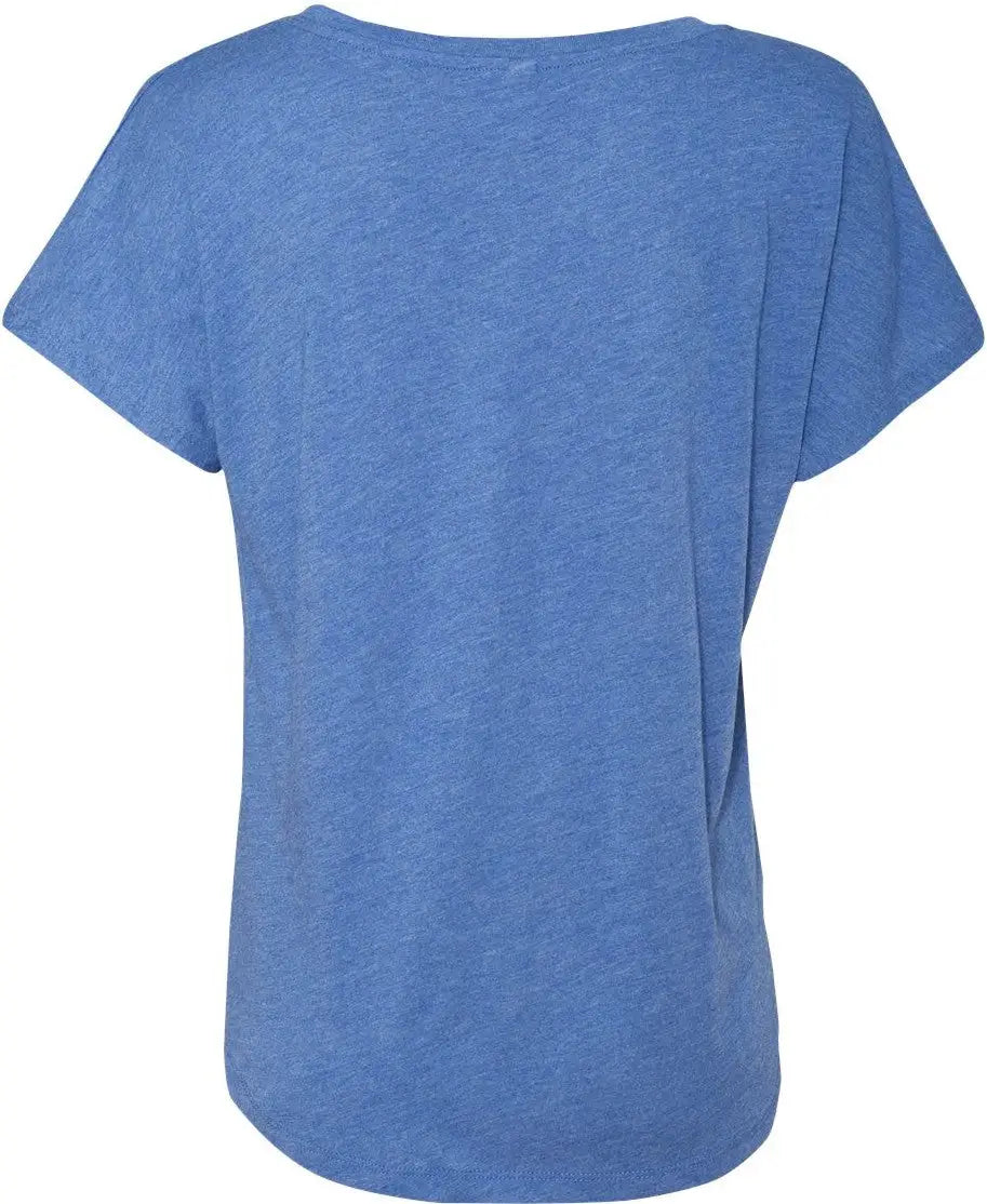Next Level 6760 Women’s Tri-blend Dolman T-shirt - Vintage Royal