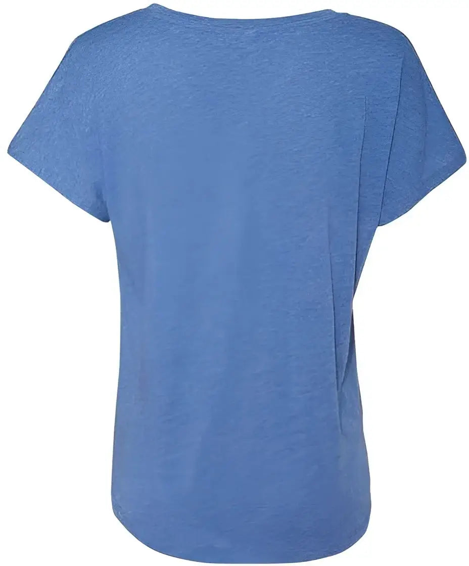 Next Level 6760 Women’s Tri-blend Dolman T-shirt - Vintage Royal
