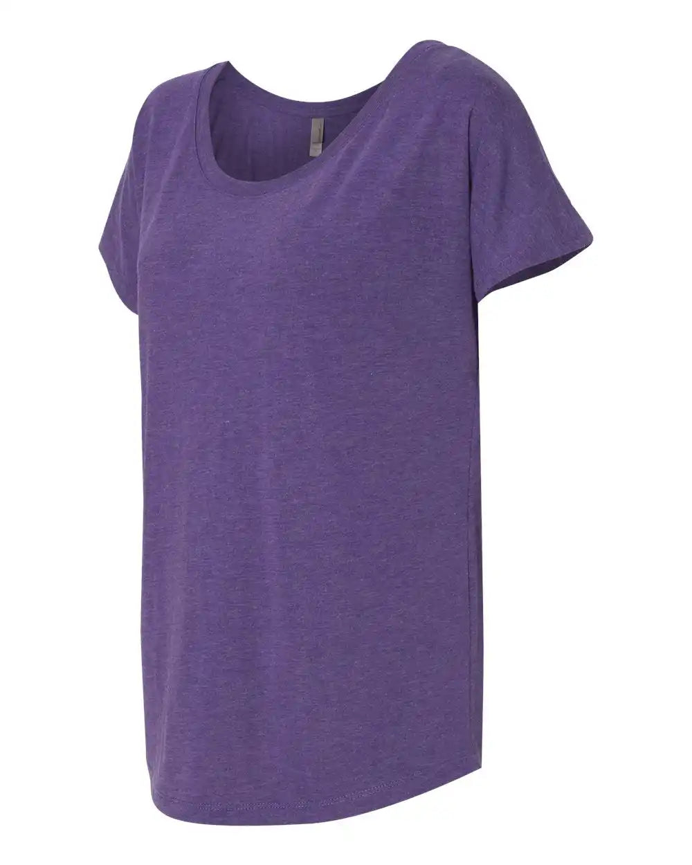Next Level 6760 Women’s Triblend Dolman T-shirt - Purple Rush - Xs