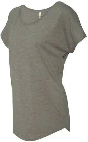 Next Level 6760 Womens Triblend Short Sleeve Dolman - Venetian Grey