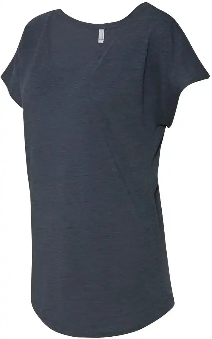 Next Level 6760 Womens Triblend Short Sleeve Dolman Vintage Navy