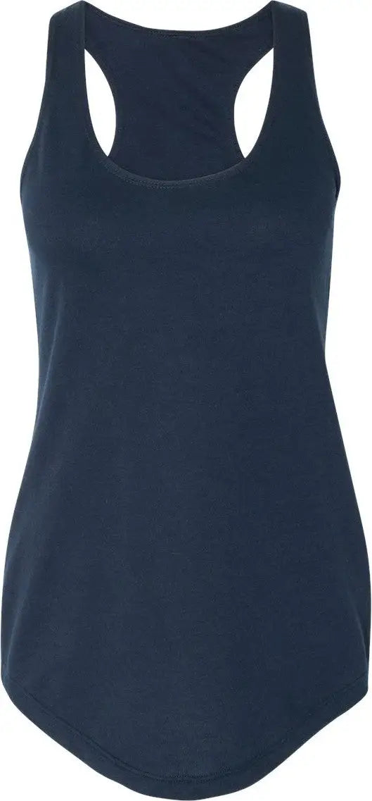 Next Level 6933 Women’s Lightweight French Terry Racerback Tank - Midnight Navy - Ladies Xs