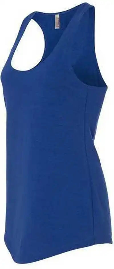 Next Level 6933 Womens Lightweight French Terry Racerback Tank Royal