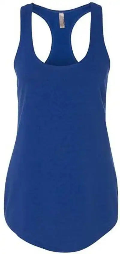 Next Level 6933 Womens Lightweight French Terry Racerback Tank Royal