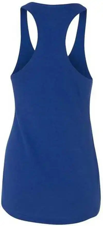 Next Level 6933 Womens Lightweight French Terry Racerback Tank Royal