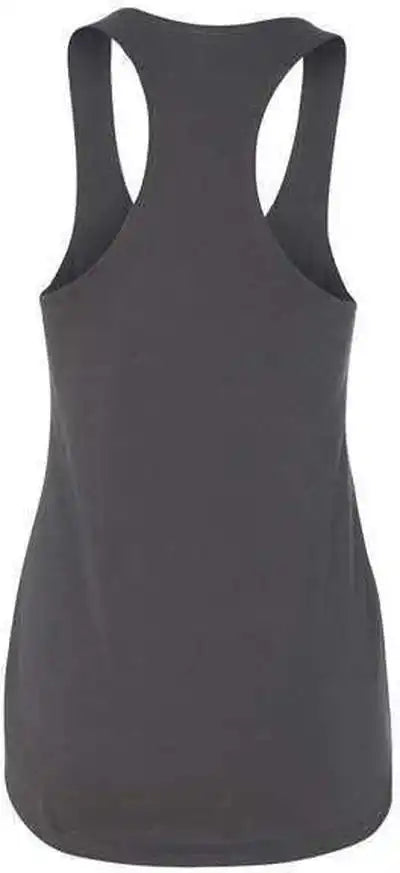 Next Level 6933 Womens Lightweight French Terry Racerback Tank - Dark Gray