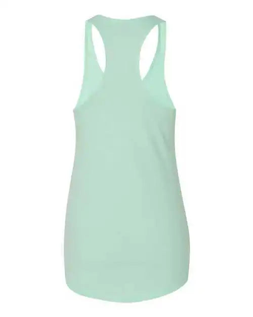 Next Level 6933 Womens Lightweight French Terry Racerback Tank Mint