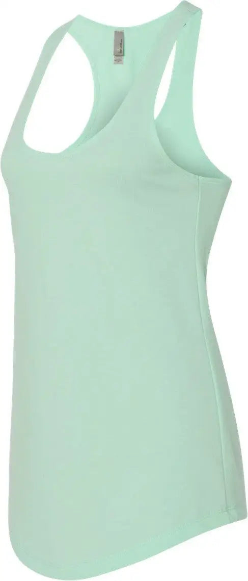 Next Level 6933 Women’s Lightweight French Terry Racerback Tank - Mint - Ladies Xs